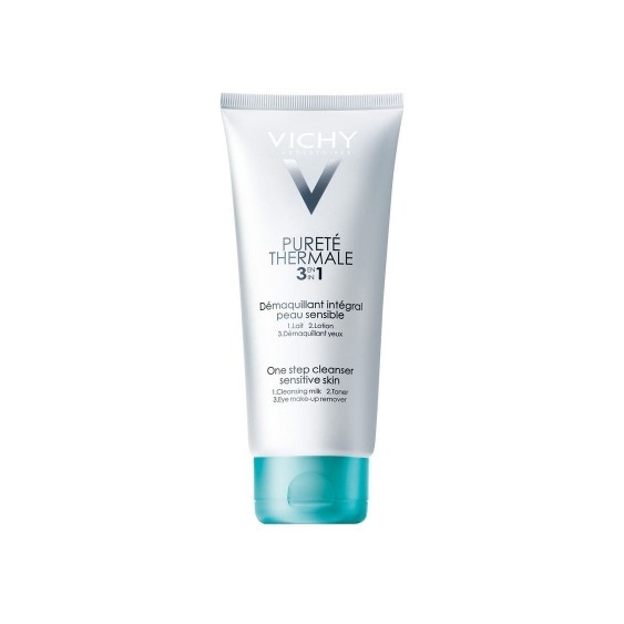 Vichy Purete Thermale Struccante Integrale 3 In 1 Tonico Detergente Viso-Occhi 200 Ml