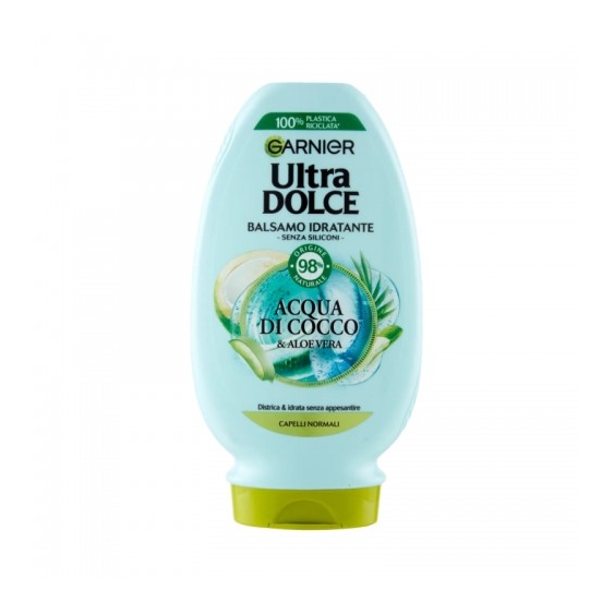 Garnier Ultra Dolce Acqua Di Cocco & Aloe Vera Balsamo Idratante 200 Ml