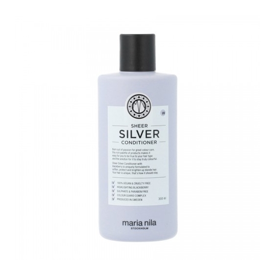 Maria Nila Sheer Silver Conditioner Balsamo Per Capelli Colorati 300 Ml