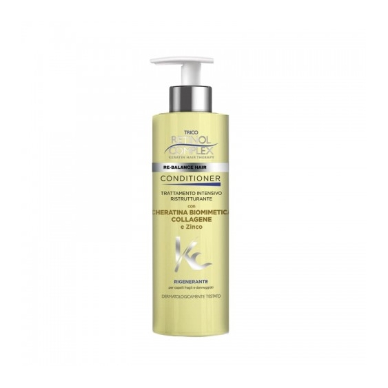 Retinol Complex Conditioner Con Cheratina Biomimetica Trattamento Intensivo Ristrutturante 500 Ml