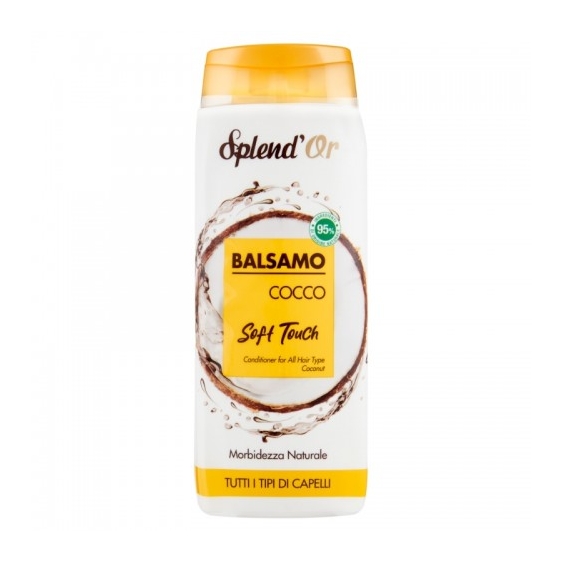 Splend'Or Soft Touch Balsamo Al Cocco Per Tutti I Capelli 300 Ml