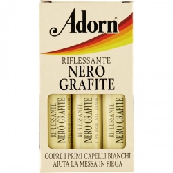 Adorn Riflessante Nero Grafite Per Capelli 3X20 Ml