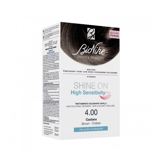 Bionike Shine On High Sensitivity Plus Tintura Per Capelli N.4 Castano