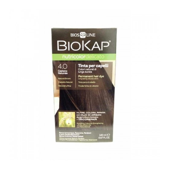 Bios Line Biokap Nutricolor Delicato Tinta Per Capelli N.4.0 Castano Naturale