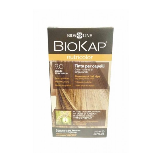 Bios Line Biokap Nutricolor Tinta Per Capelli N.9.0 Biondo Chiarissimo