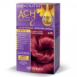 Dietalinea Biokeratin Ach 8 Color Prodige Tinta Per Capelli N.6/Ri Biondo Scuro Rosso Intenso
