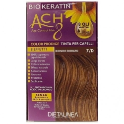 Dietalinea Biokeratin Ach 8 Color Prodige Tinta N. 7/D Biondo Dorato