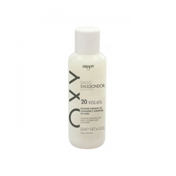 Dikson Emulsiondor Eurotype 20 Vol -6% Emulsione Ossidante Per Colorazioni 250 Ml