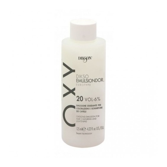 Dikson Emulsiondor Eurotype 20 Vol -6% Emulsione Ossidante Per Colorazioni 125 Ml