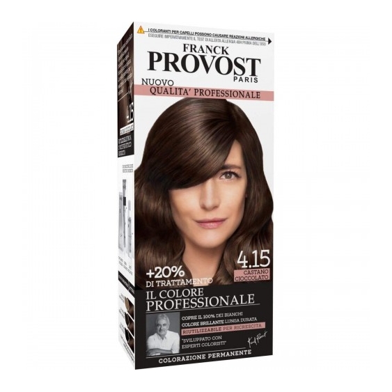 Franck Provost Colorazione Professionale N. 4.15 Marrone Cioccolato 150 Ml