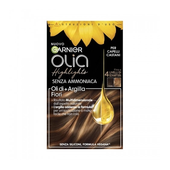 Garnier Olia Highlights Kit Schiarente Per Capelli Castani