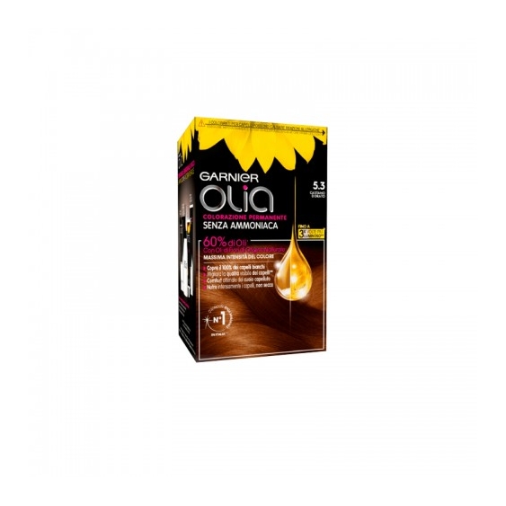 Garnier Olia Colorazione Permanente Senza Ammoniaca N.5,3 Castano Dorato