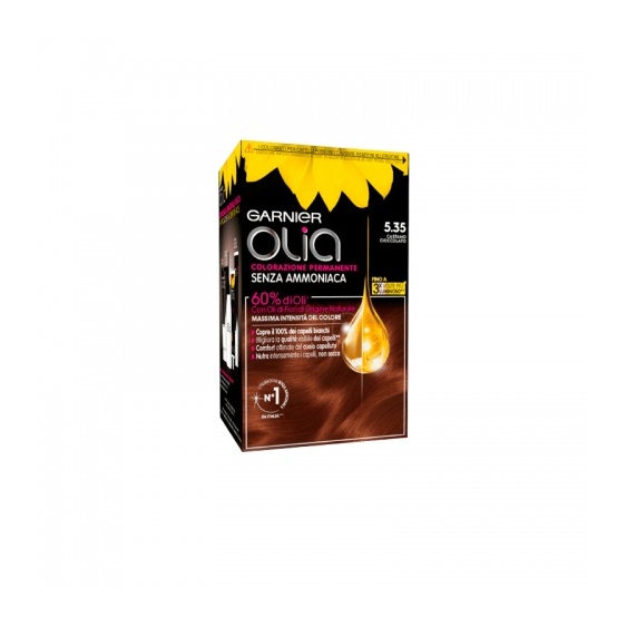 Garnier Olia Colorazione Permanente Senza Ammoniaca N.5,35 Castano Cioccolato