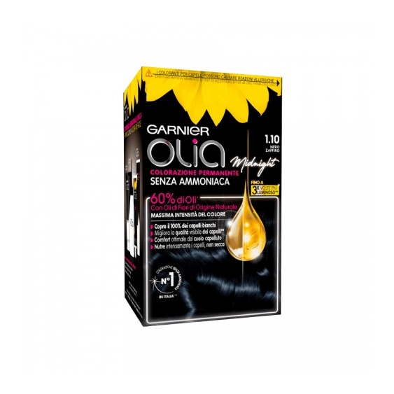 Garnier Olia Tintura Per Capelli N. 1.10 Nero Zaffiro