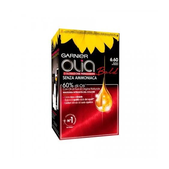 Garnier Olia Tintura Per Capelli N. 6.60 Rosso Intenso
