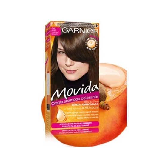 Garnier Tinta Per Capelli Colorazione Semi Permanente Movida N 25 Castano Chiaro