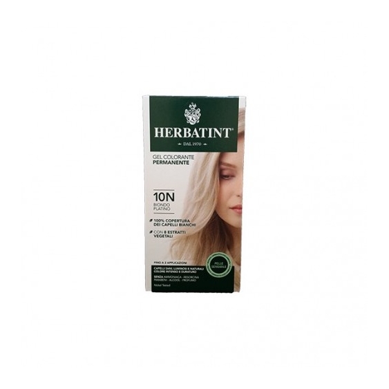 Herbatint Gel Colorante Permanente Senza Ammoniaca N. 10N Biondo Platino