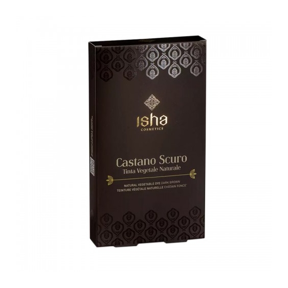 Isha Castano Scuro Tinta Vegetale Naturale 100 Ml