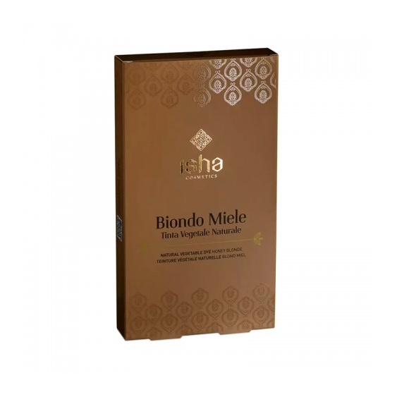 Isha Biondo Miele Tinta Vegetale Naturale 100 Ml