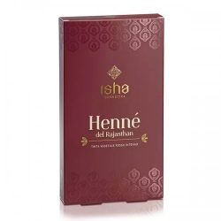 Isha Hennè Del Rajastan Tinta Vegetale Rosso Intenso