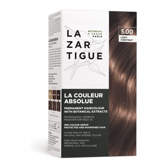 Lazartigue La Couleur Absolue Colorazione Permanente N. 5.00 Castano Chiaro