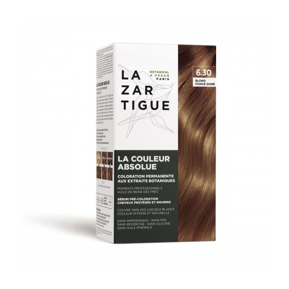 Lazartigue La Couleur Absolue Colorazione Permanente N. 6.30 Biondo Scuro Dorato