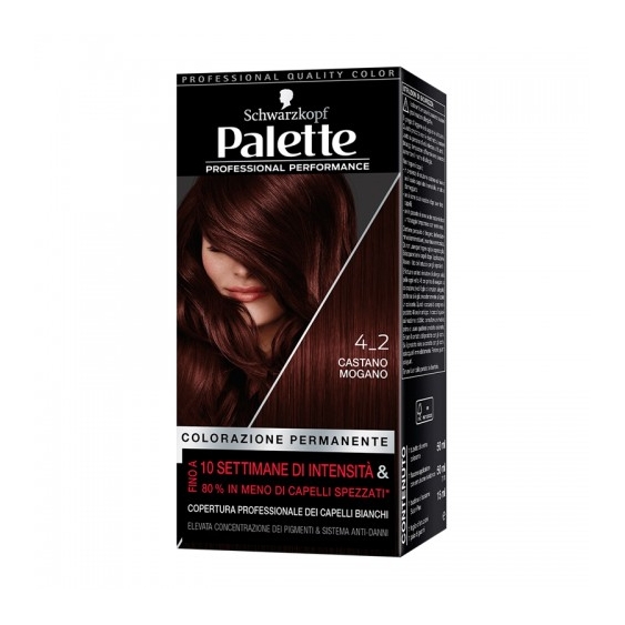 Palette Colorazione Permanente N.4-2 Castano Mogano