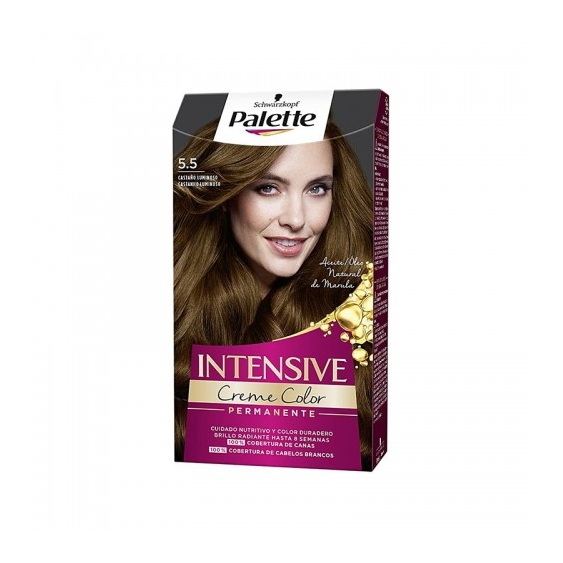 Palette Intensive Creme Color Tinta Per Capelli Permanente N. 5.5 Castano Luminoso
