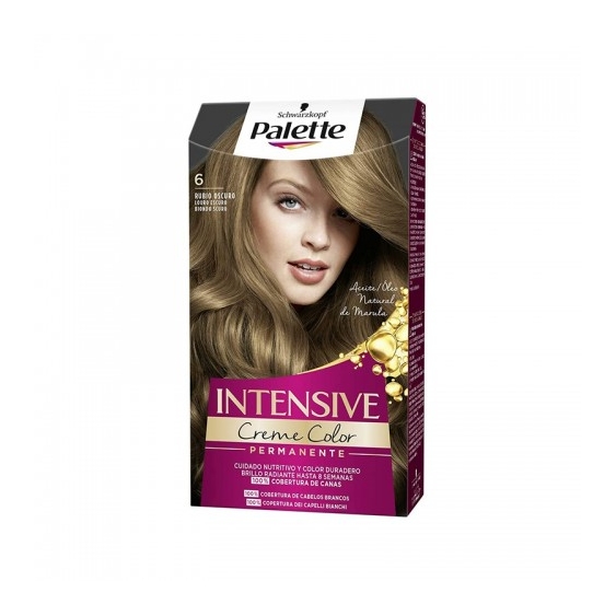 Palette Intensive Creme Color Tinta Per Capelli Permanente N. 6 Biondo Scuro