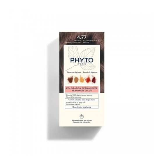 Phyto Hair Color Colorazione Permanente N 4.77 Castano Marrone Intenso