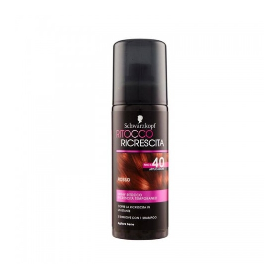 Schwarzkopf Ritocco Ricrescita Spray Ritocco Ricrescita Temporaneo Rosso 120 Ml