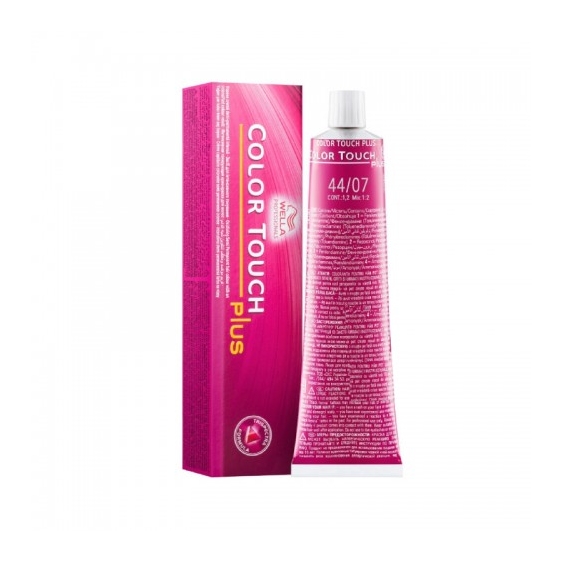 Wella Color Touch Plus N. 44/07 Castano Medio Intenso Medio Naturale Sabbia Tinta Per Capelli 60Ml