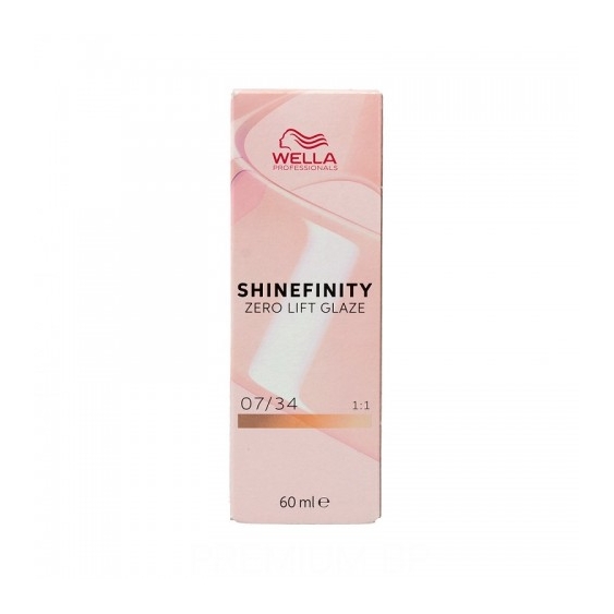 Wella Shinefinity Zero Lift Glaze Colorazione Demi-Permanente N. 07/34 Paprika Spice