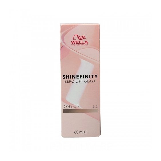 Wella Shinefinity Zero Lift Glaze Colorazione Demi-Permanente N. 09/07 Beige Sand