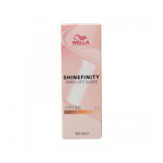 Wella Shinefinity Zero Lift Glaze Colorazione Demi-Permanente N. 09/36 Vanilla Glaze