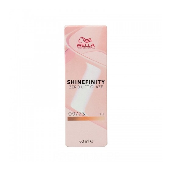 Wella Shinefinity Zero Lift Glaze Colorazione Demi-Permanente N. 09/73 Caramel Milk
