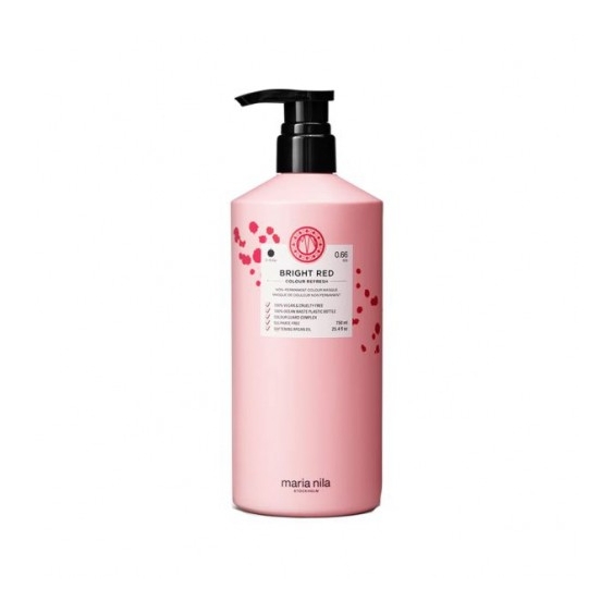 Maria Nila Colour Refresh Maschera Colorante 750 Ml Bright Red