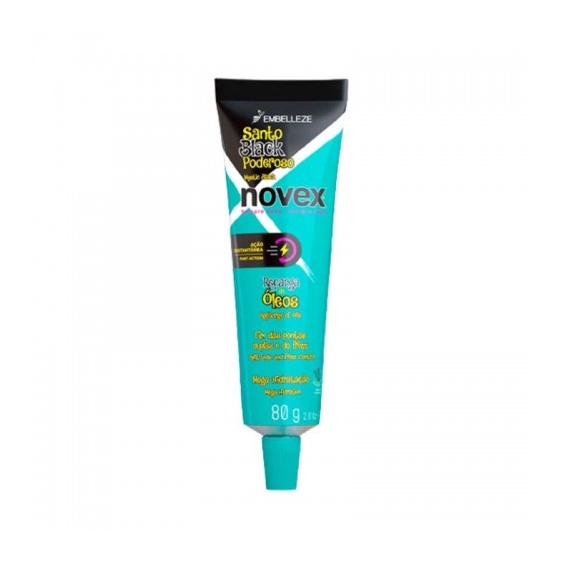 Novex Mystic Black Recharge Maschera Per Capelli A Idratazione Profonda 80 G