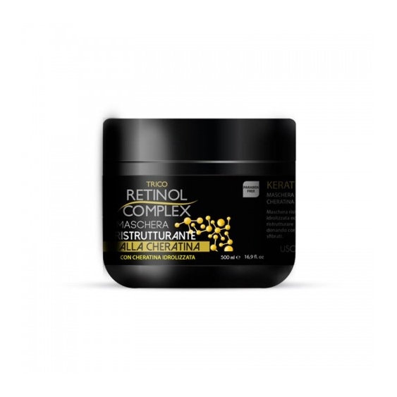 Retinol Complex Maschera Ristrutturante Alla Cheratina 500 Ml