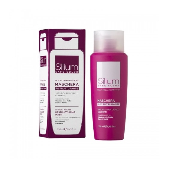 Silium Safe Color Maschera Per Capelli Colorati 250 Ml