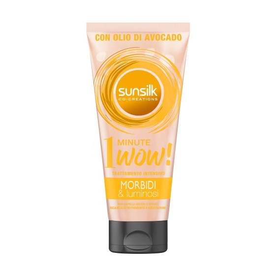 Sunsilk 1 Minute Wow Morbidi & Luminosi Maschera Illuminante 180 Ml
