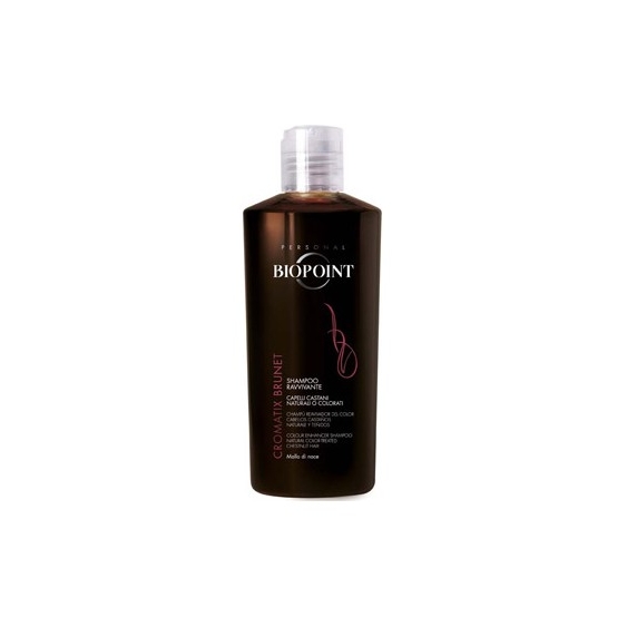 Biopoint Shampoo Per Capelli Ravvivante Cromatix Colore Castano 200 Ml