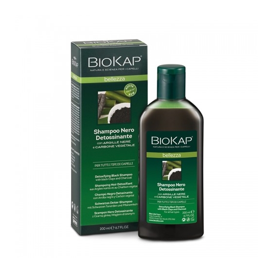 Bios Line Biokap Bellezza Shampoo Nero Detossinante 200 Ml