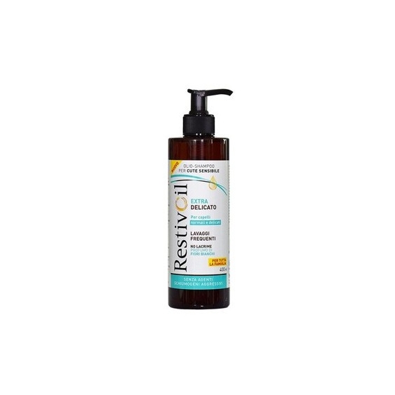 Chefaro Pharma Restivoil Olio Shampo Extra Delicato Per Cute Sensibile 400 Ml