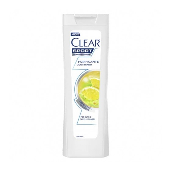 Clear Sport Purificante Quotidiano Shampoo Anti-Forfora 225 Ml