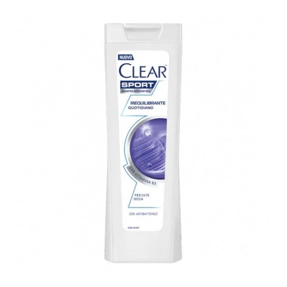 Clear Sport Riequilibrante Quotidiano Shampoo Antiforfora 225 Ml