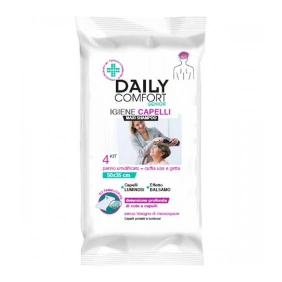 Diva International Daily Comfort Senior 4 Kit Per L'Igiene Dei Capelli