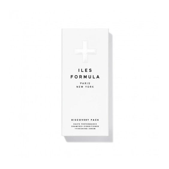 Iles Formula Discovery + Travel Kit Shampoo + Balsamo + Siero Di Finitura + Pettine