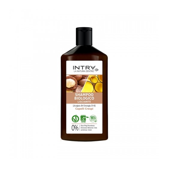 Intra Argan E Omega 3-6 Shampoo Biologico Lisciante 250 Ml