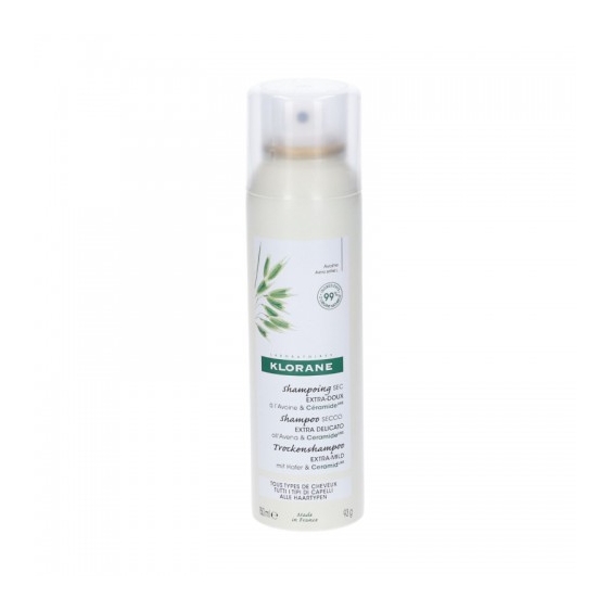Klorane Avena & Ceramide Shampoo Secco Extra Delicato 150 Ml
